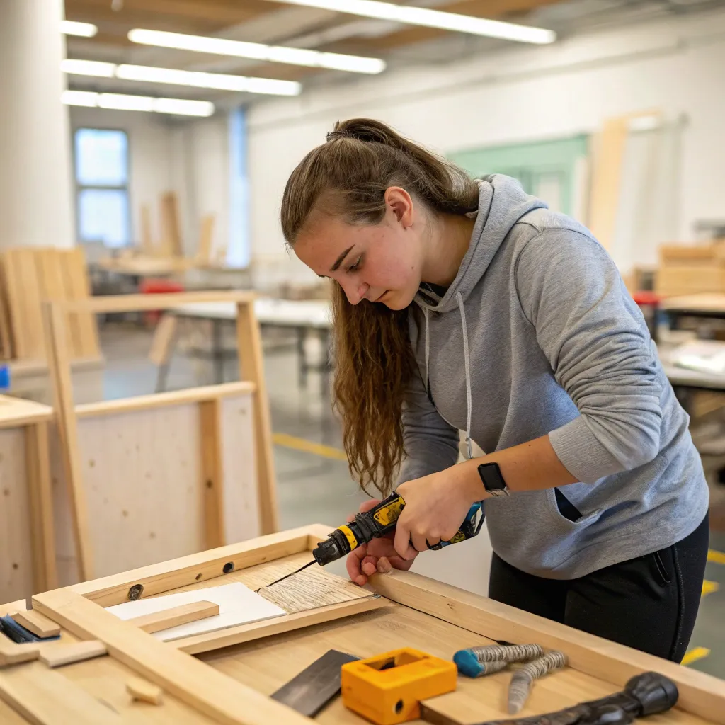 DIY Furniture Student Sarah